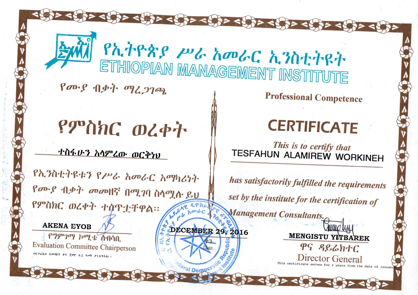 EMI Recognition